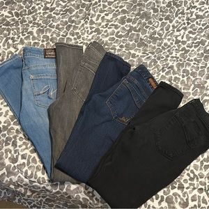 4 Pairs Express Jeans size 4